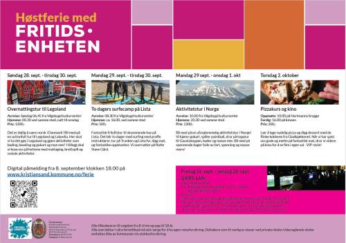 Ferietilbud høst 2025
